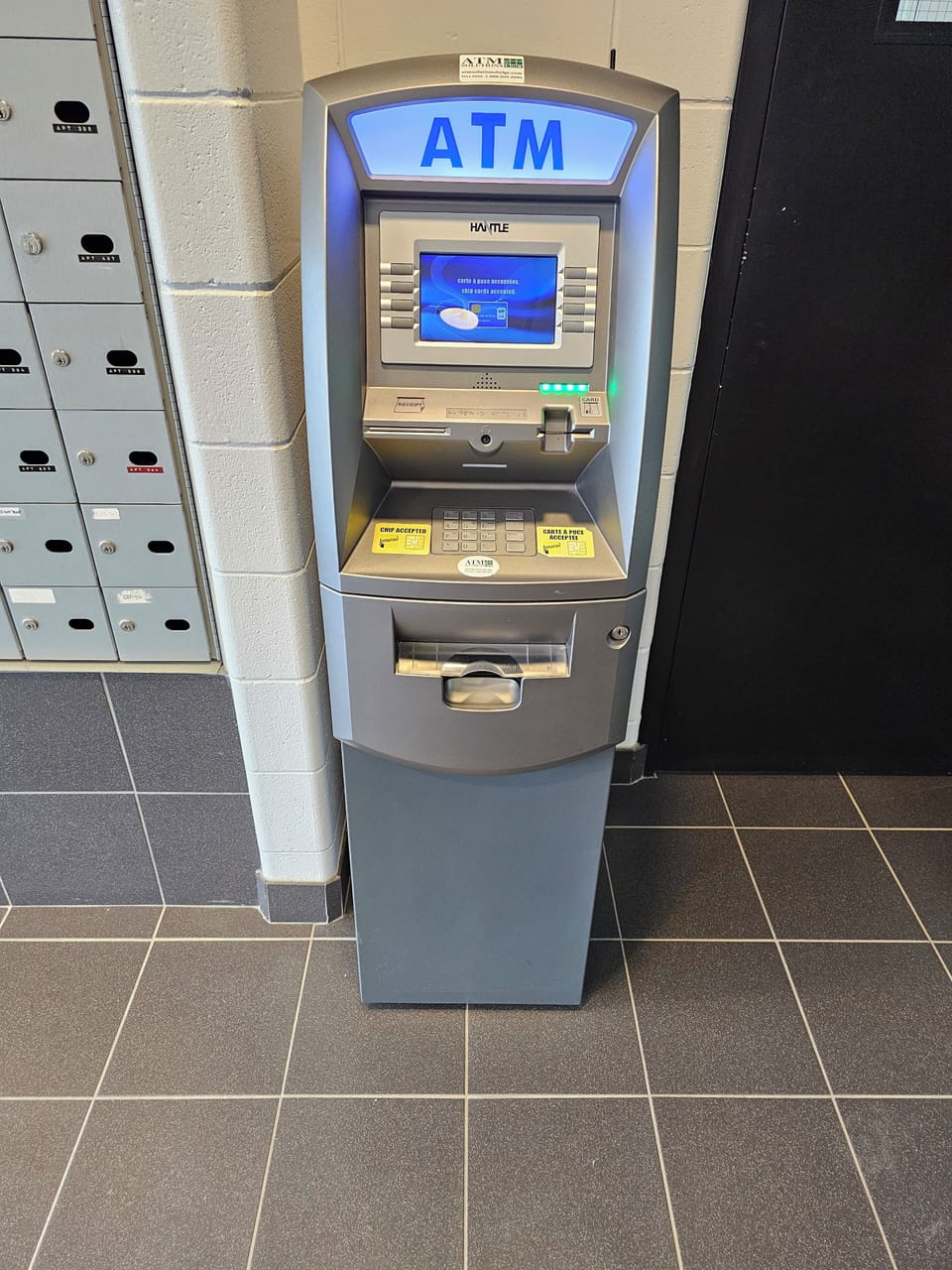 ATM/banking on site