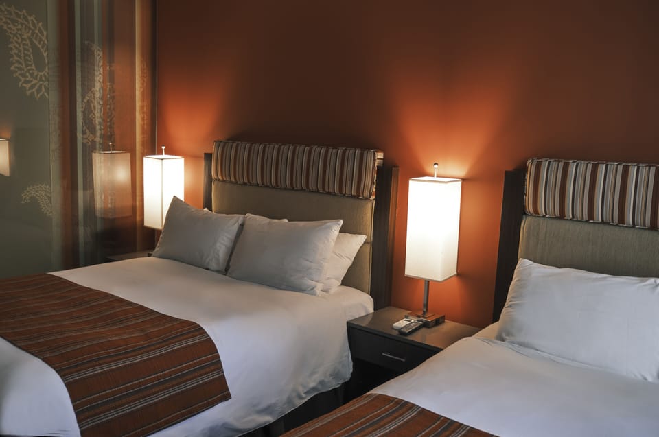 In-room safe, desk, blackout drapes, iron/ironing board