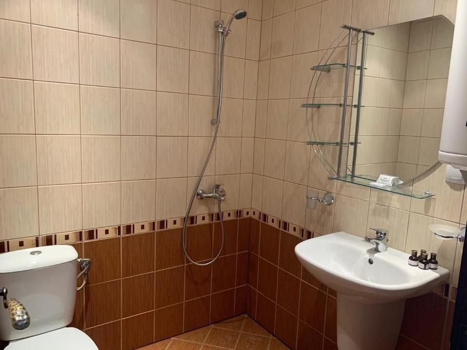 Room, 1 Bedroom, City View | Bathroom shower