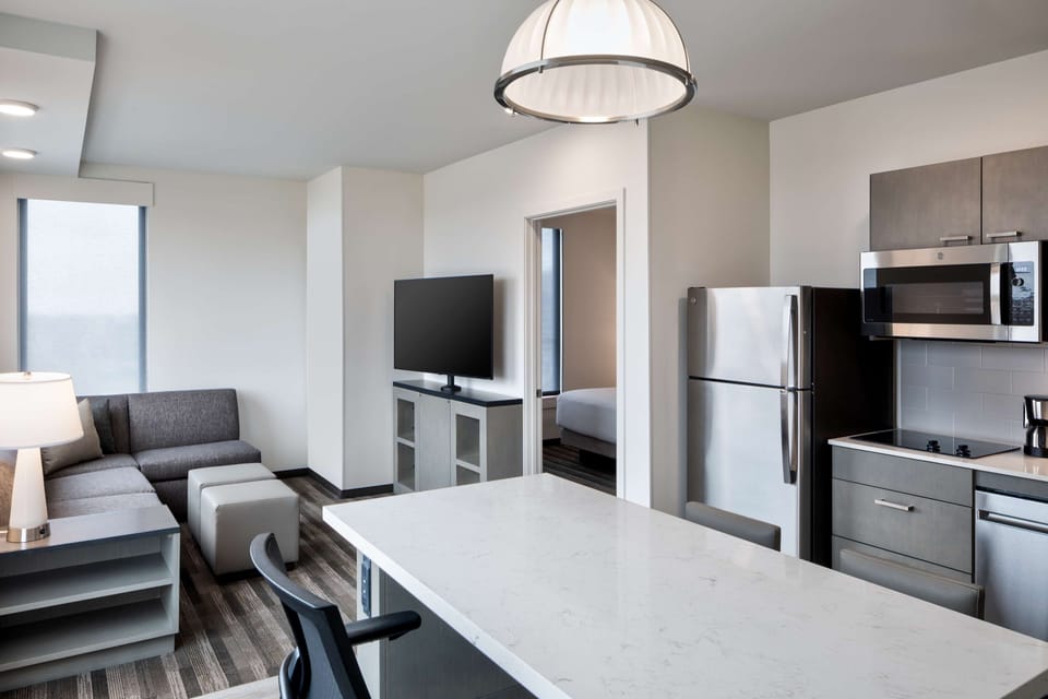 Down comforters, desk, laptop workspace, free WiFi