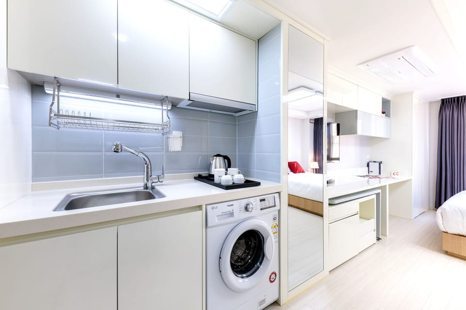 Premier Double Room, City View | Individually furnished, desk, laptop workspace, blackout drapes