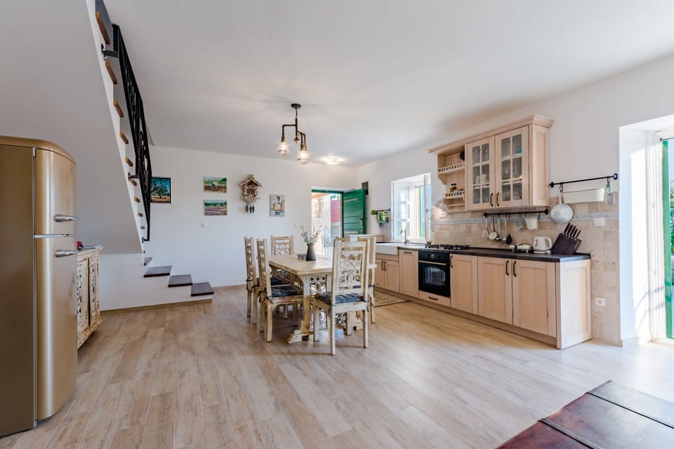 House (Two Bedroom Holiday Home with Private) | Private kitchen | Fridge