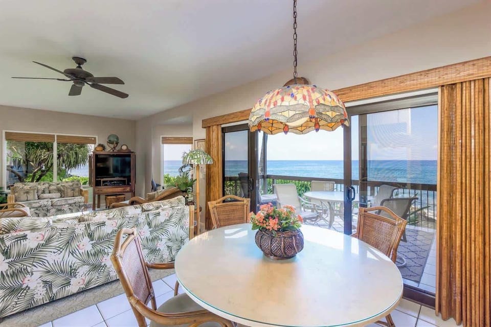 Condo, Multiple Beds, Patio, Ocean View (Kanaloa 2201) | Outdoor dining