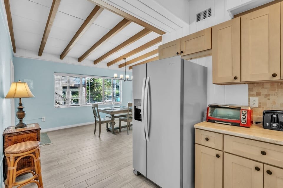Villa, 2 Bedrooms | Private kitchen | Coffee/tea maker, fridge, toaster