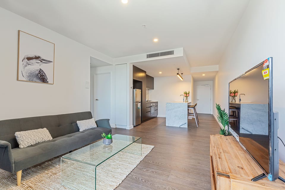 City Apartment | Living area | LCD TV