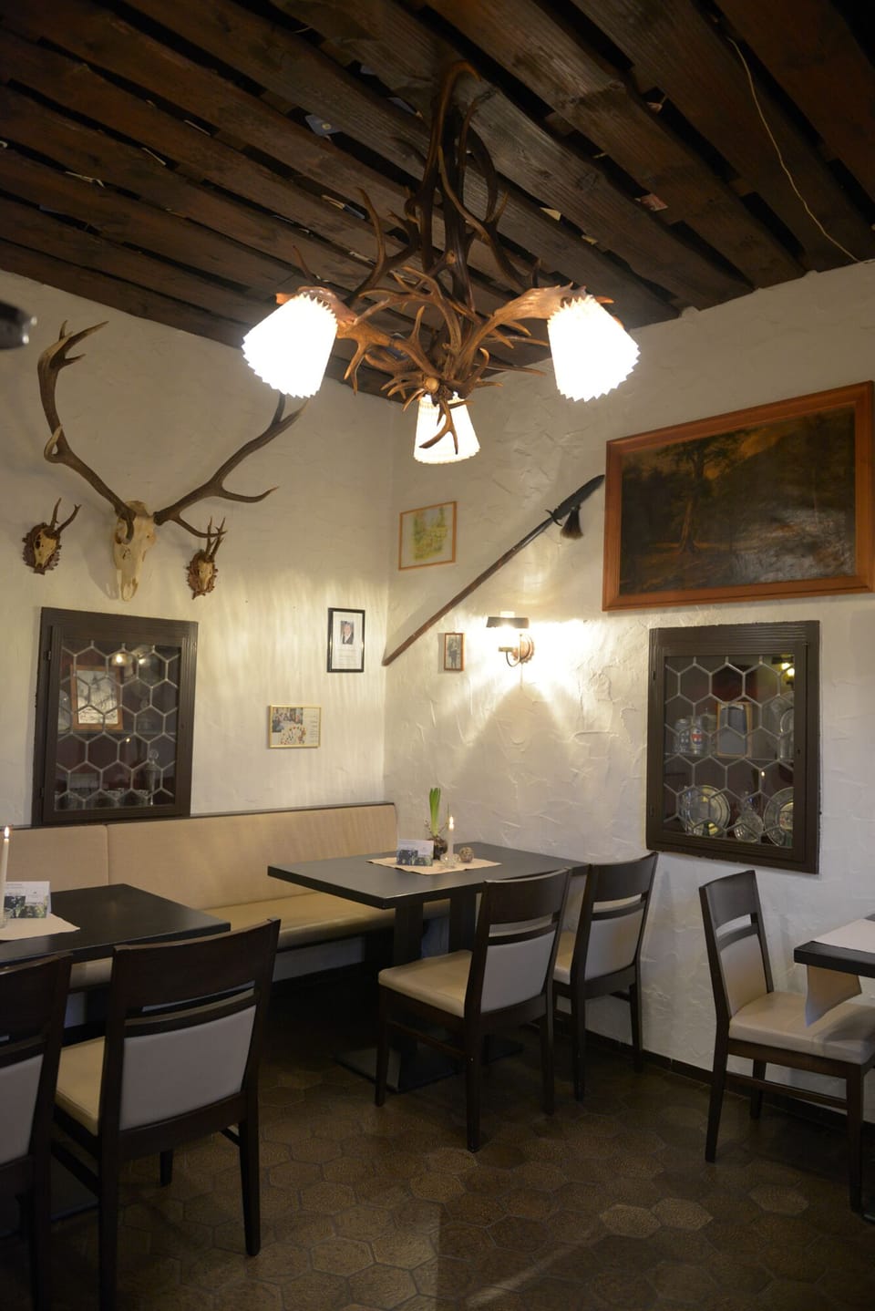 Dinner served, German cuisine