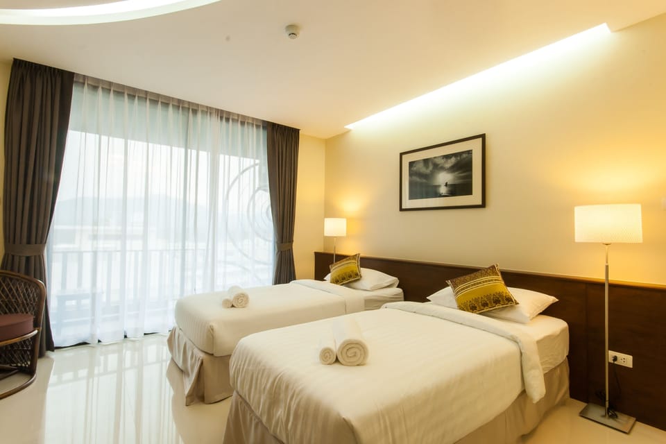 In-room safe, desk, laptop workspace, blackout drapes