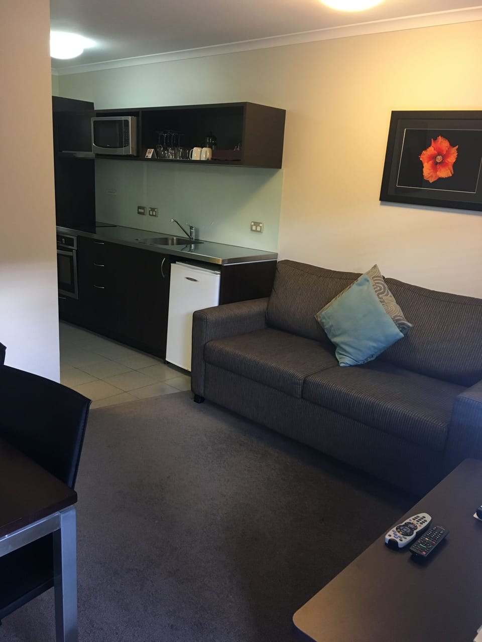 Executive Studio | Private kitchenette | Fridge, microwave, coffee/tea maker, electric kettle