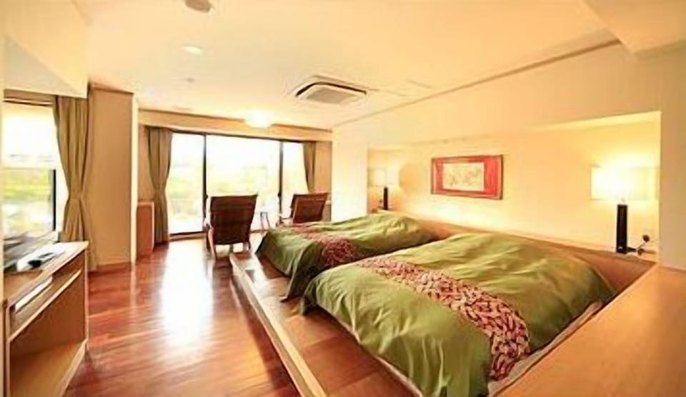 Special Japanese Western Style Room with Open Air Bath (Check in until 18:00) | Premium bedding, in-room safe, WiFi (free)