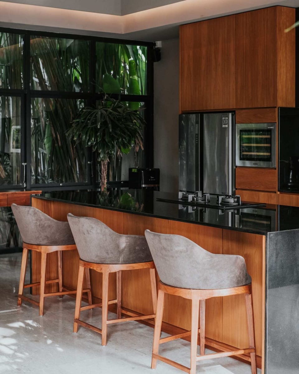 Villa, 4 Bedrooms, Smoking, Private Pool | Private kitchen | Microwave, coffee/tea maker, cookware/dishes/utensils