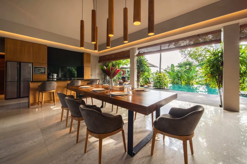 Villa, 4 Bedrooms, Smoking, Private Pool | Private kitchen | Microwave, coffee/tea maker, cookware/dishes/utensils