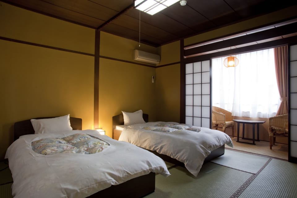 Japanese Style Room for 4 Person | In-room safe, desk, free WiFi, bed sheets
