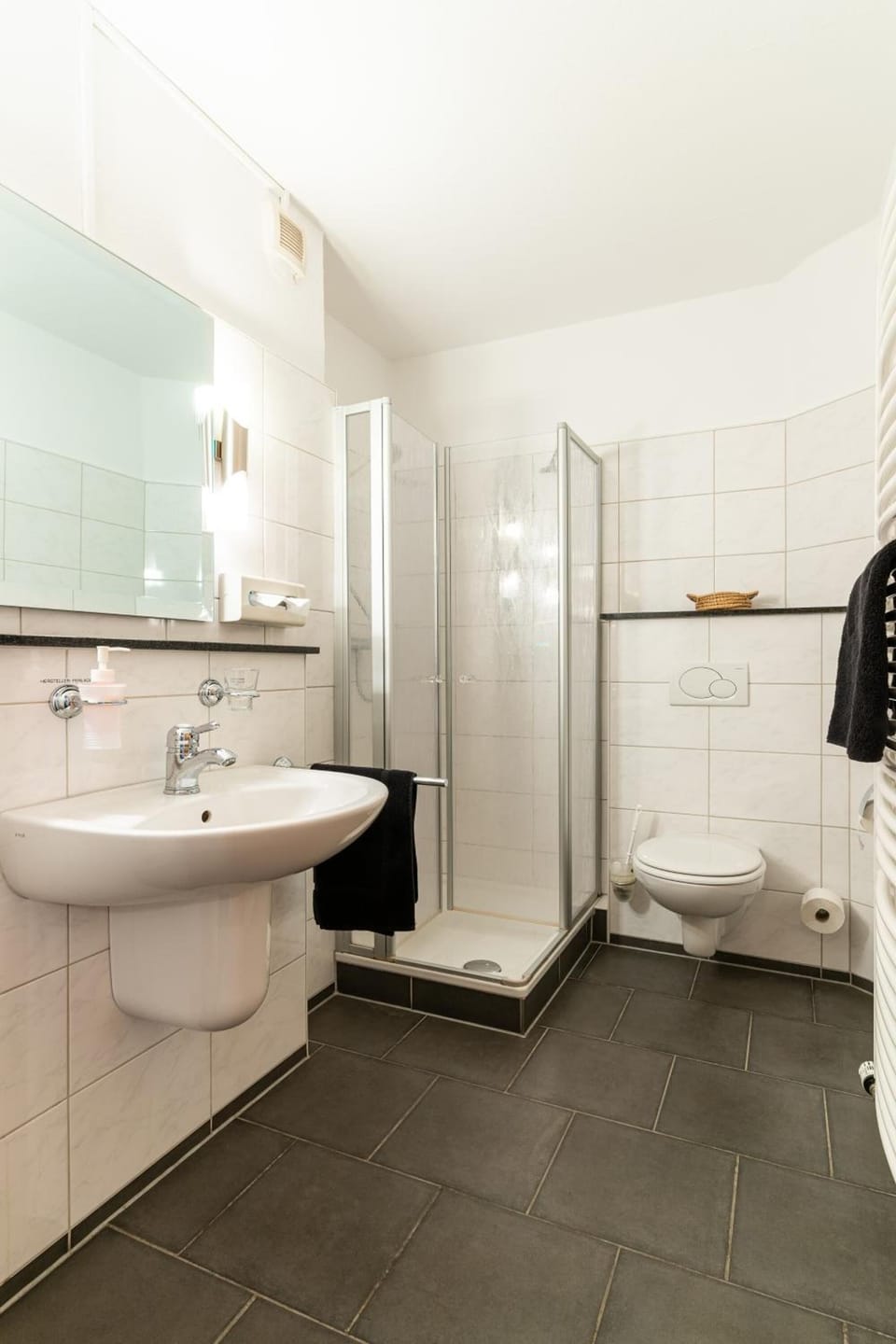 Free toiletries, hair dryer