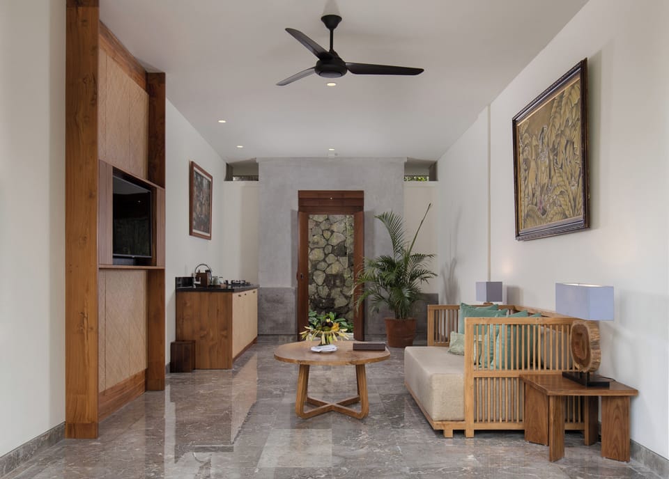 The Suweta Residence | Free minibar, in-room safe, individually decorated