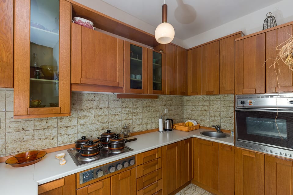 Studio (Studio with Terrace and City View) | Private kitchen | Fridge