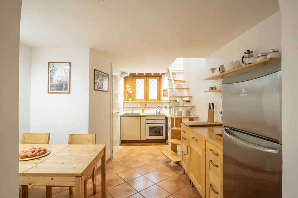 Apartment, 1 Bedroom | Private kitchen | Coffee/tea maker, fridge, microwave, oven