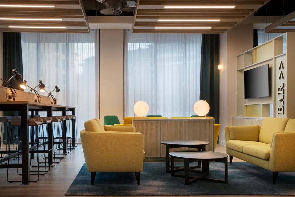 Lobby sitting area