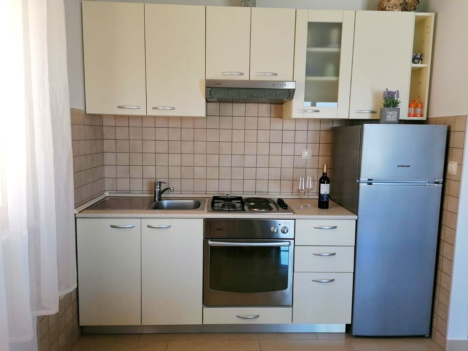 Apartment (Two Bedroom Apartment -Terrace and Se) | Private kitchen | Fridge