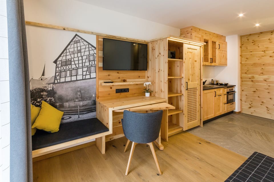 Classic Apartment | Living area | Smart TV, heated floors