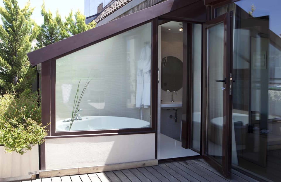 Double Room, Terrace (Jacuzzi) | Jetted tub