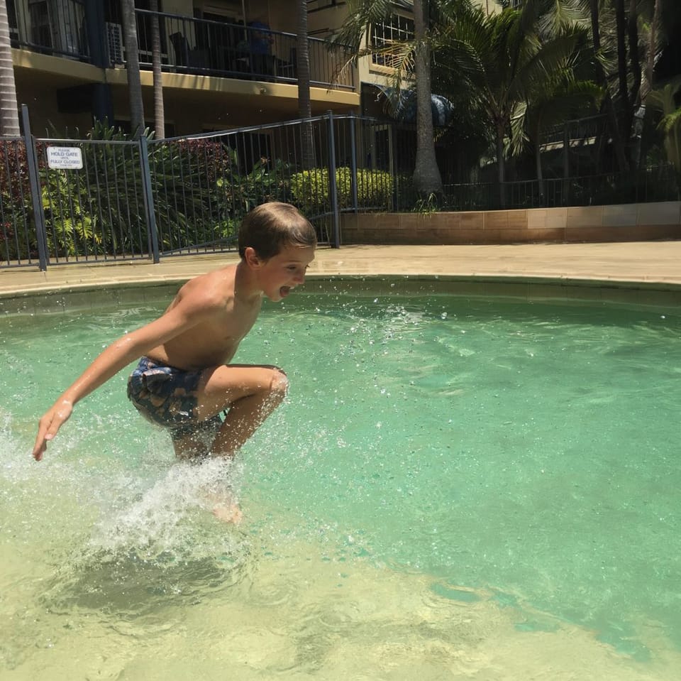 Outdoor pool