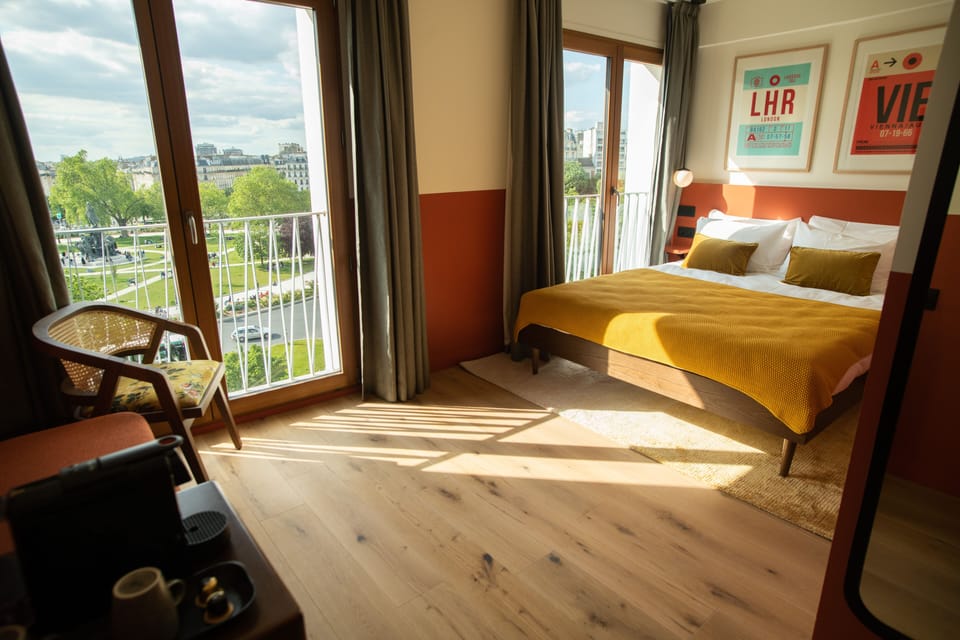 Double Room, City View | Soundproofing, free WiFi, bed sheets
