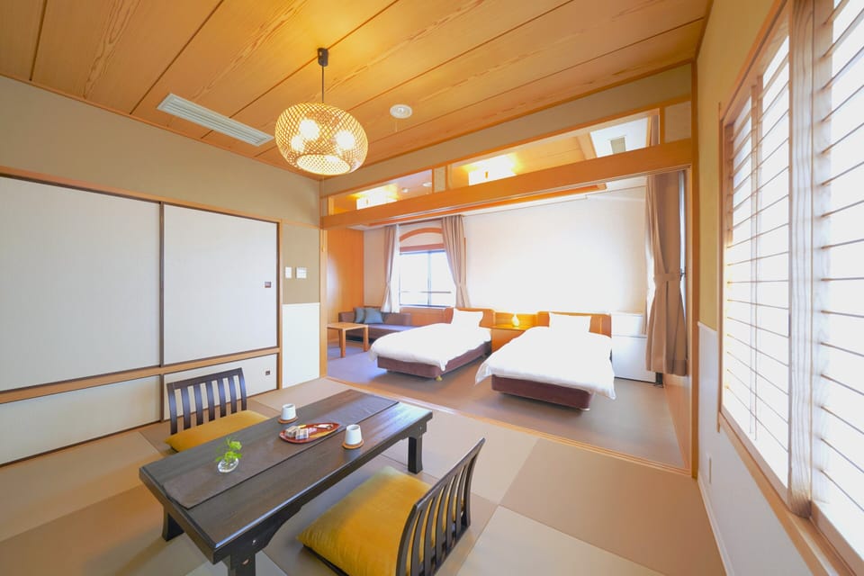 [Modern Western Suite Japanese-Western Room] 46 square meters, Non Smoking | Bed sheets
