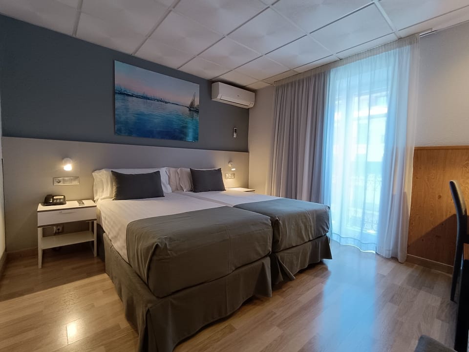 Superior Room, 2 Twin Beds, City View | Premium bedding, memory foam beds, minibar, in-room safe