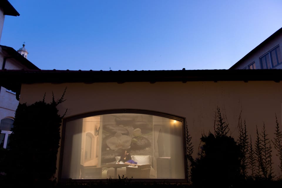 Superior Double Room, Hot Tub (iZen) | Frette Italian sheets, premium bedding, memory foam beds