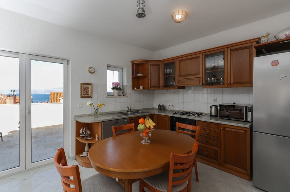 Apartment (Two Bedroom Apartment with Terrace) | Private kitchen | Fridge