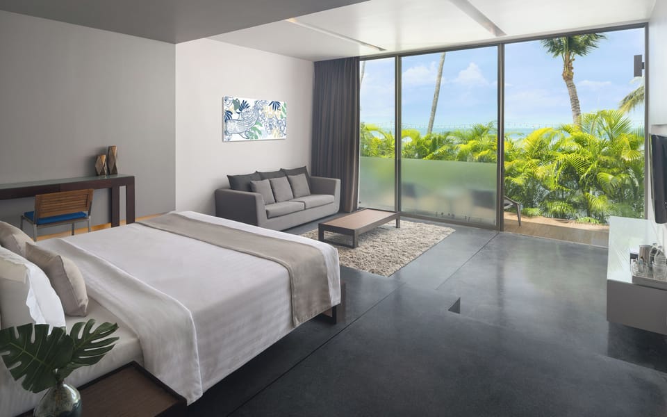 Sea View Villa with Terrace | Minibar, in-room safe, blackout drapes, free WiFi