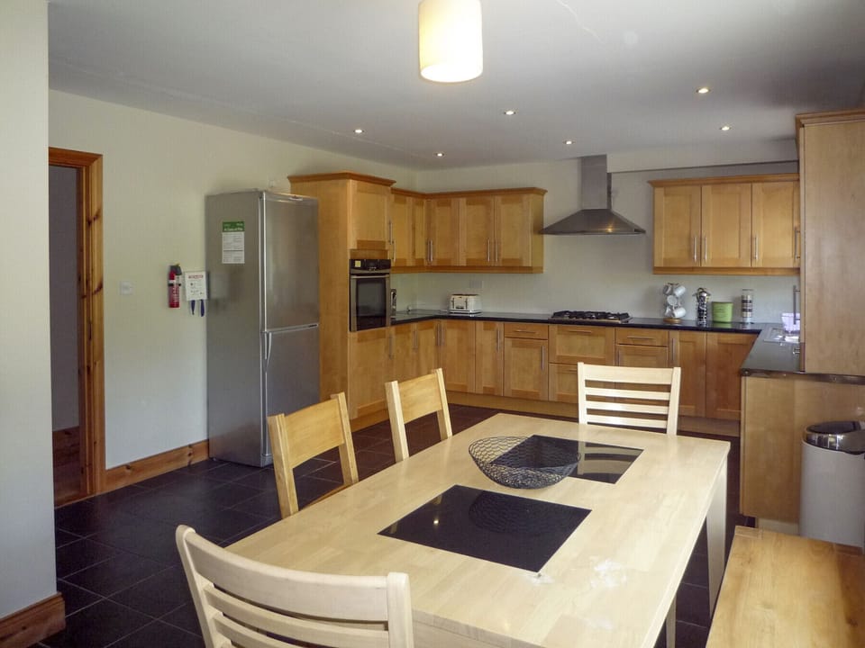 Microwave, electric kettle, highchair