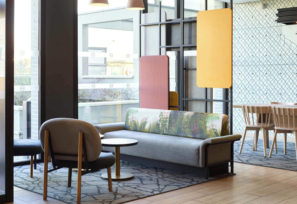 Lobby sitting area