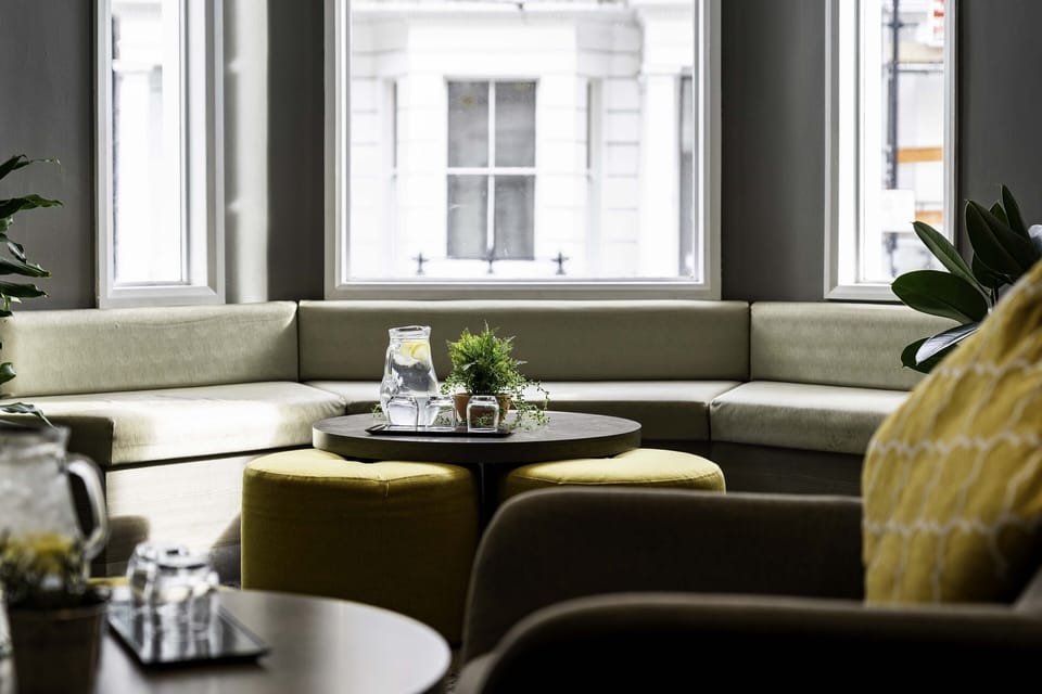 Lobby sitting area