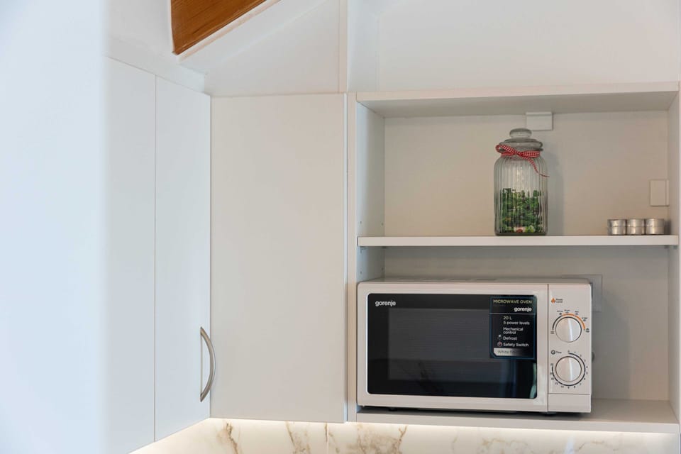 Apartment (Two Bedroom Apartment with Balcony) | Private kitchen | Fridge