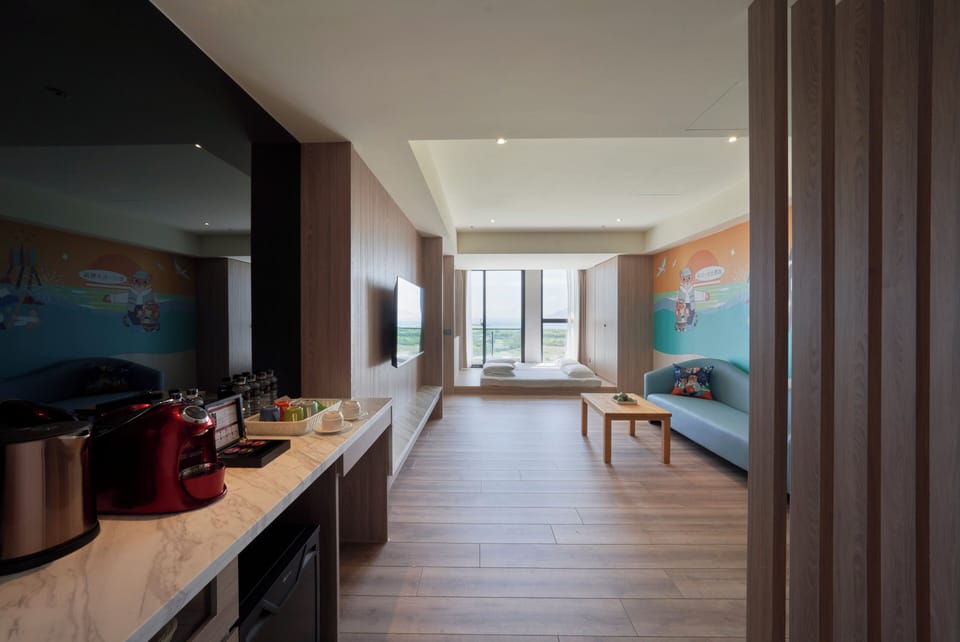 Sea View Childlike Family Suite | Premium bedding, minibar, in-room safe, desk