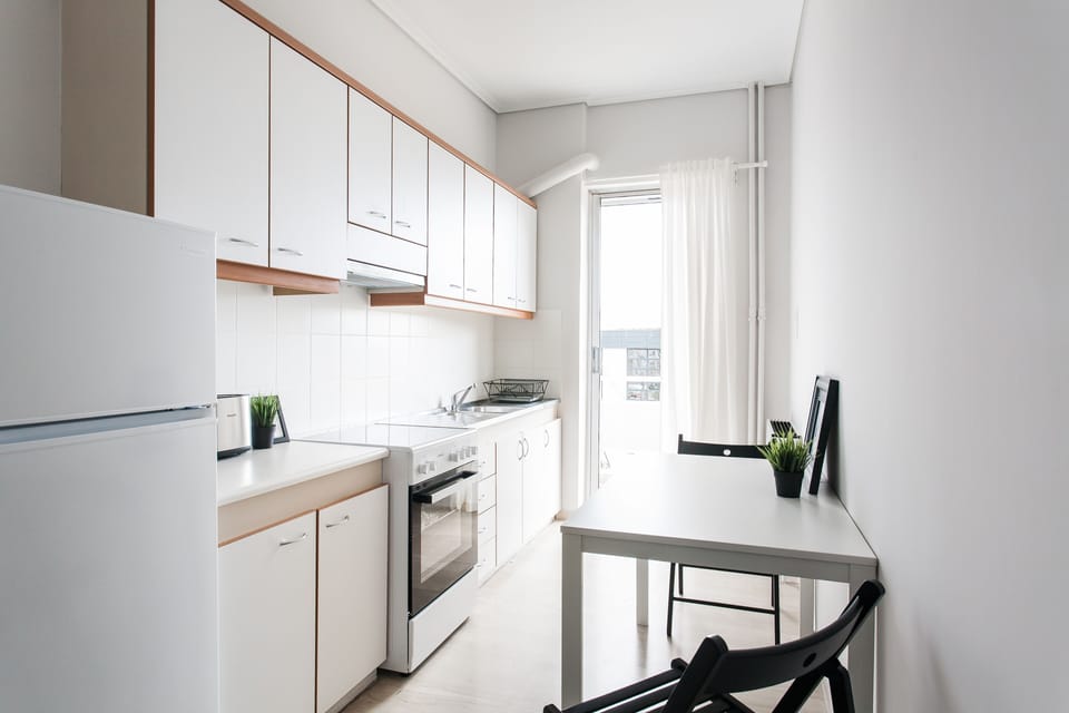 Standard Apartment | Private kitchen | Full-size fridge, oven, stovetop, espresso maker