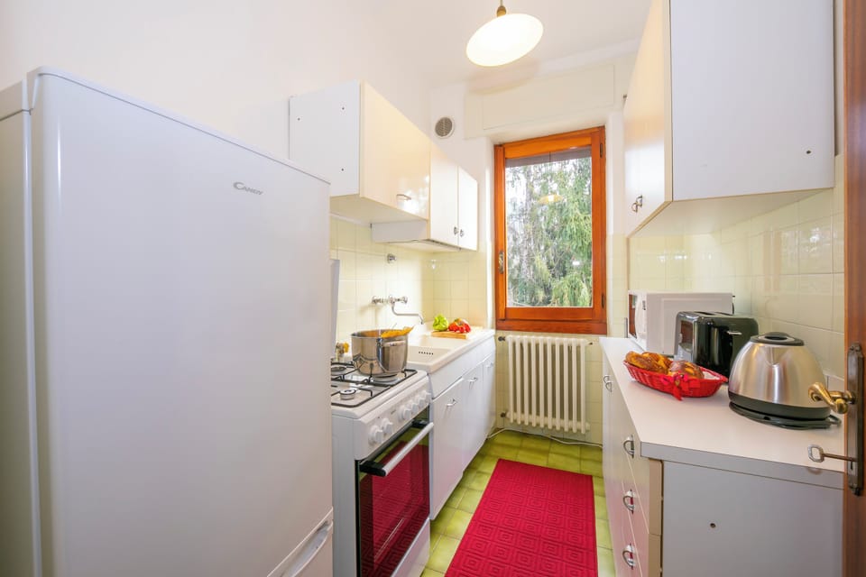 Family Villa, 3 Bedrooms, 2 Bathrooms, Mountainside (Villa La Verbanina Private Garden) | Private kitchen | Stovetop, electric kettle