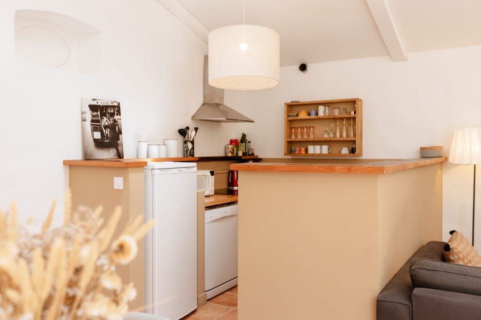 House, Terrace (Gite du Chai) | Private kitchen