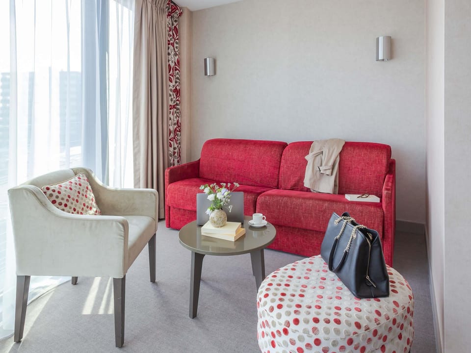 Family Suite, Multiple Beds | Free minibar, in-room safe, desk, blackout drapes