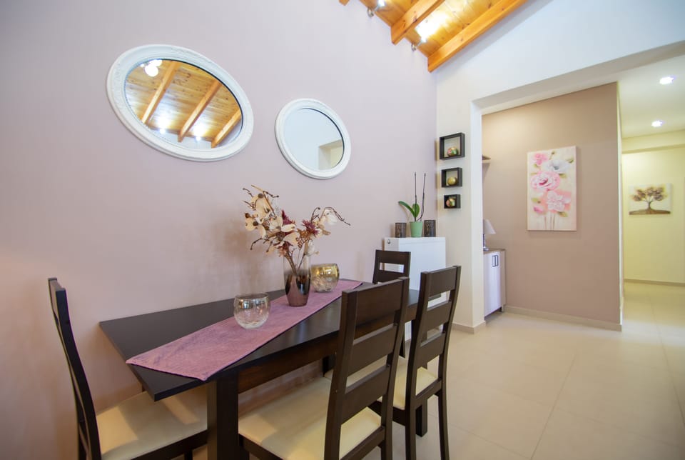 Comfort House | Living area | 32-inch flat-screen TV with digital channels, TV, fireplace