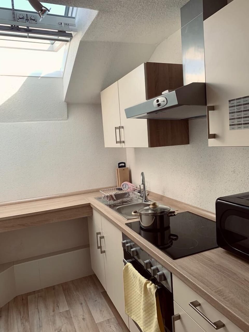 Fridge, oven, stovetop, toaster