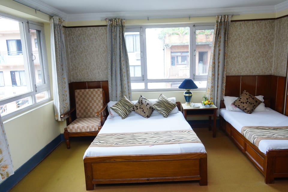 Free WiFi, bed sheets