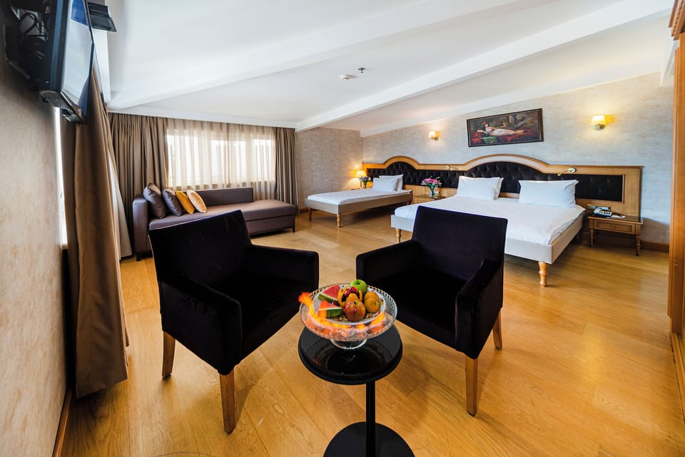 Quadruple Room | Premium bedding, pillowtop beds, free minibar items, in-room safe