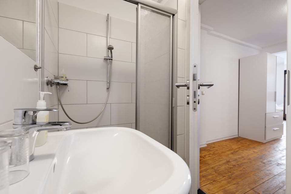 Standard Apartment | Bathroom | Shower, hair dryer