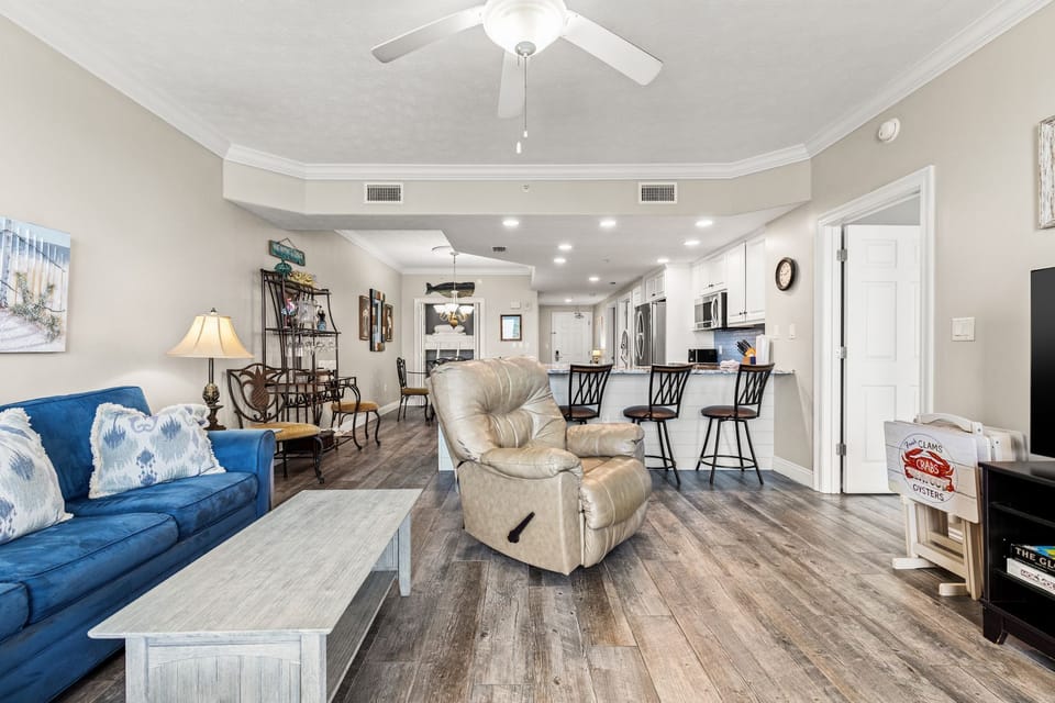 Condo, Multiple Beds, Private Pool | Living area | 32-inch flat-screen TV with cable channels, TV