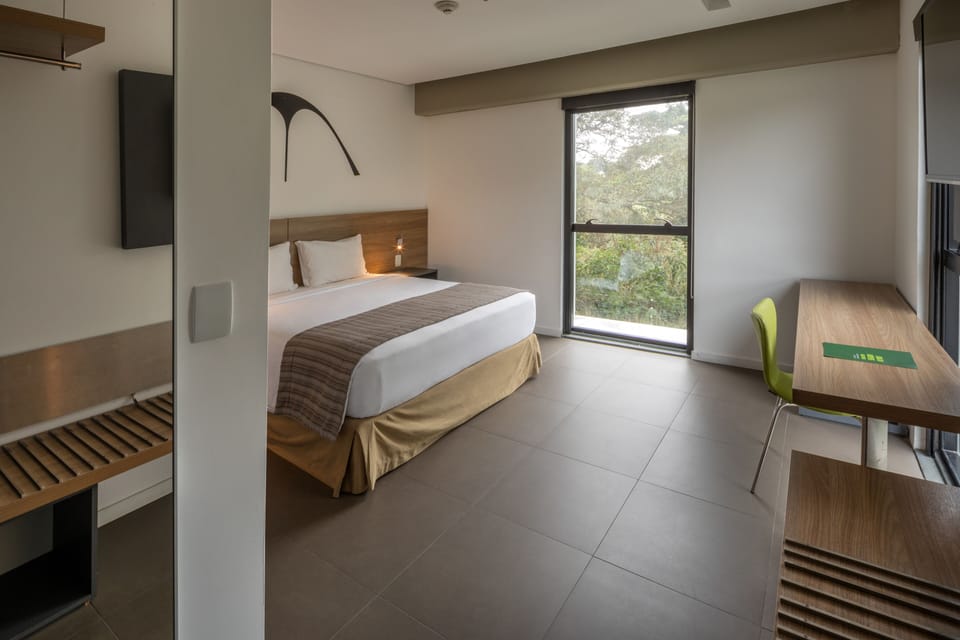 Standard Double Room | 1 bedroom, minibar, in-room safe, blackout drapes