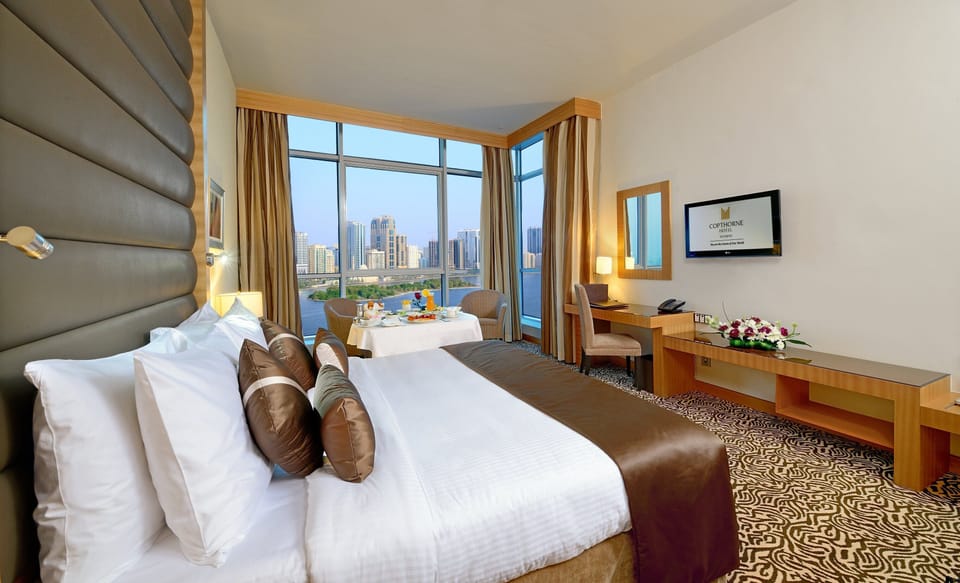 Executive Suite, 1 King Bed, Lagoon View | Hypo-allergenic bedding, minibar, in-room safe, individually decorated