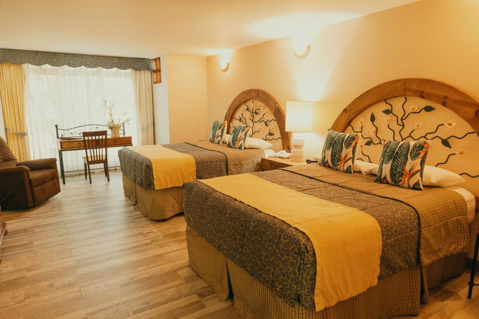 Junior Suite, 2 Queen Beds | In-room safe, desk, blackout drapes, free WiFi