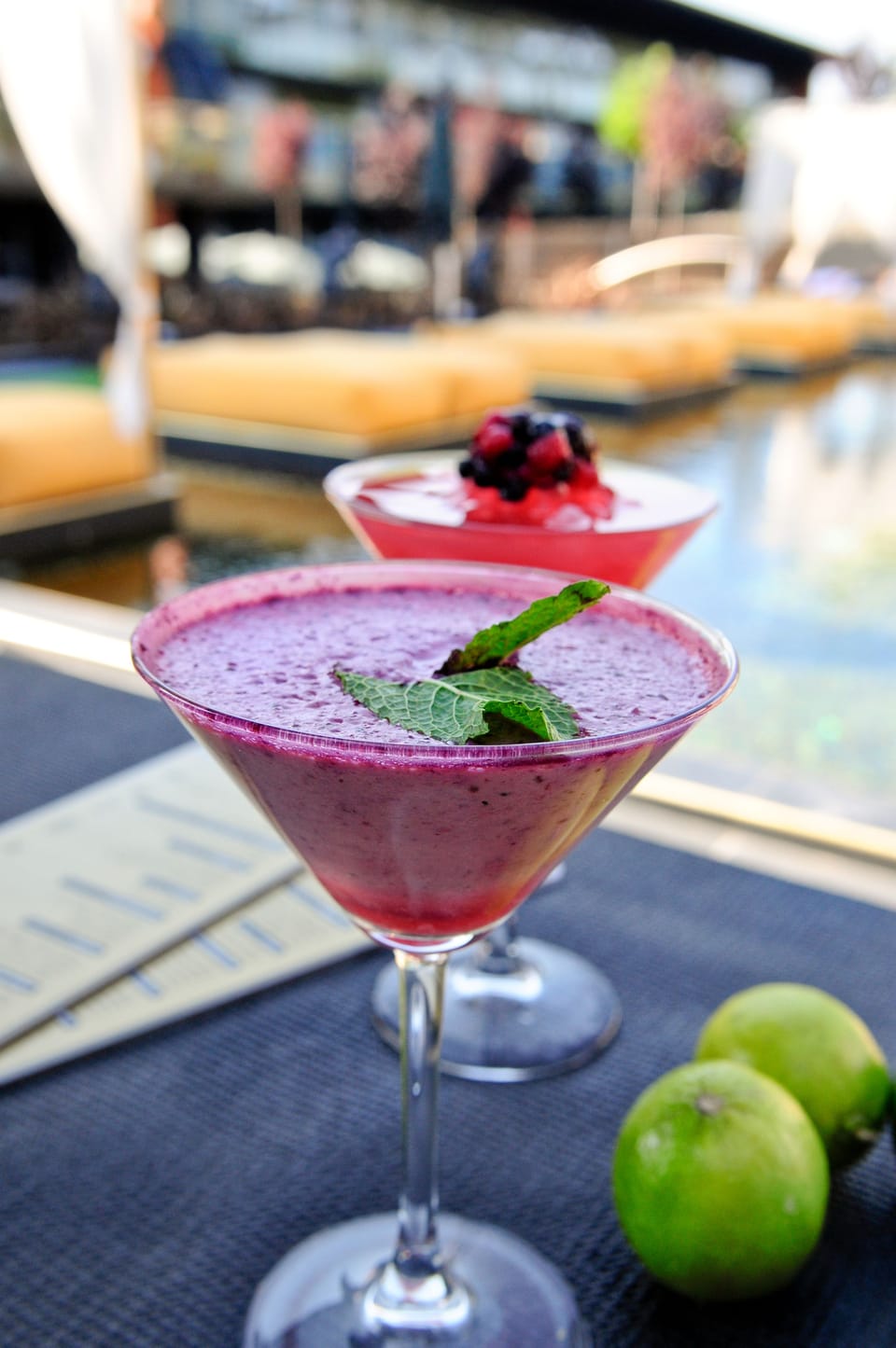 Poolside bar